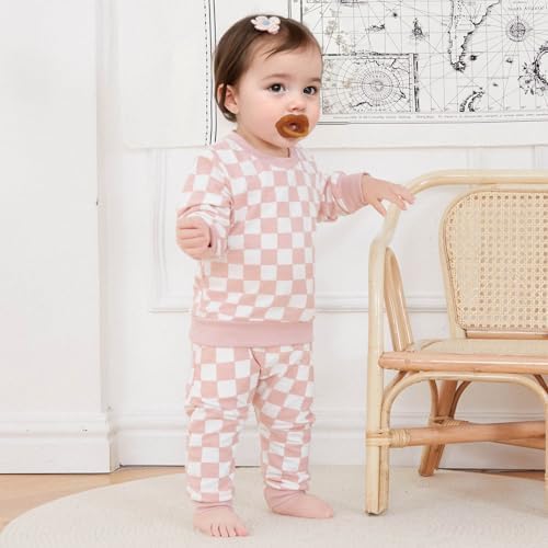 Adorable Toddler Girl Fall Outfit - Long Sleeve Top Pants Set