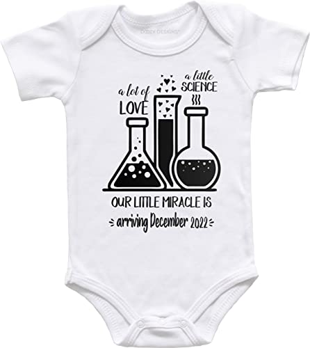 Personalized IVF Baby Bodysuit Made With Love Science