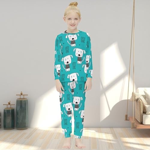 Meiko Girls Pajama Set applying theme
