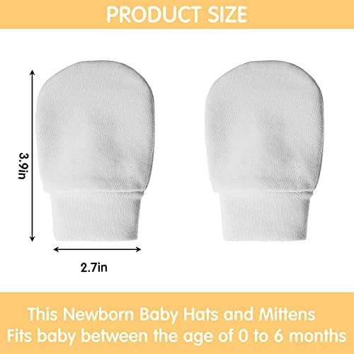 Perfect for Newborns Soft Baby Gloves Reusable Safe