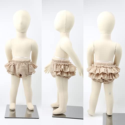 HOOLCHEAN Baby Ruffle Shorts with Bowknot Headband Soft and Gentle