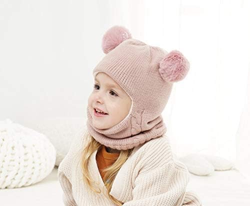 GZMM Baby Winter Hat Scarf Set - Cozy Coats for Toddler Girls