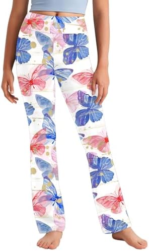 Floral Printed Yoga Pants for Toddler Girls