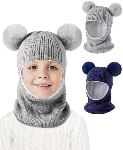 HAITHO Baby Winter Hat Scarf Set