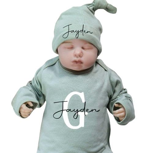 Personalized Hospital Gown for Babies