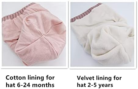 GZMM Baby Winter Hat Scarf Set - Cozy Coats for Toddler Girls