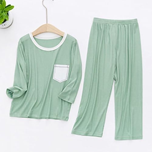 Unisex Spring Set - Long Sleeve Pullover Soft Outfits for Sleep Play
