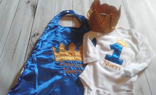 Birthday Set for Boys - Princess Prince Themes 6-24 Months