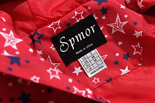 Spmor Boys Girls Lightweight Waterproof Rain Jackets
