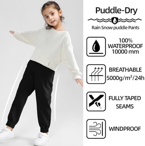 Girls Waterproof Snow Pants