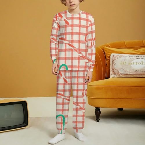 Christmas-Themed Thermal Underwear for Kids