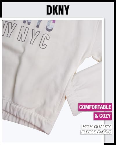 DKNY Girls Fleece Set Cozy Matching