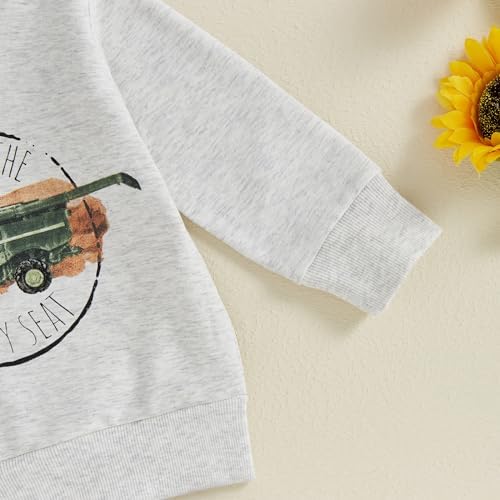 Warm Cozy Tractor Fit Jogger Pants for Baby Boys