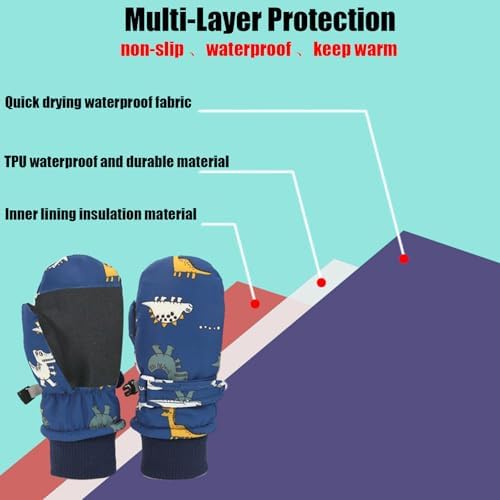 Waterproof Warm Baby mittens