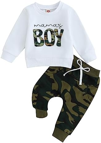 Infant Winter Contrasting Print Set
