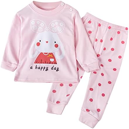 Cartoon Pajamas for Toddlers Soft Unisex Long Sleeves
