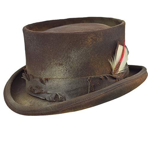 Handmade Baby Boys Western Desert Rat Top Hat Dusty Brown
