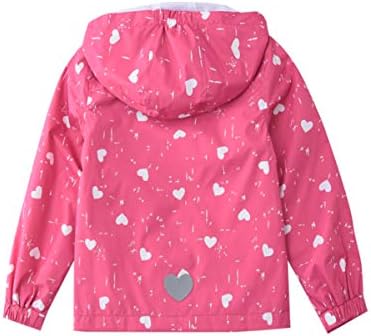 Hiheart Girls Lightweight Hooded Jackets