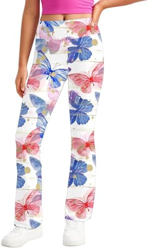 Floral Printed Yoga Pants for Toddler Girls