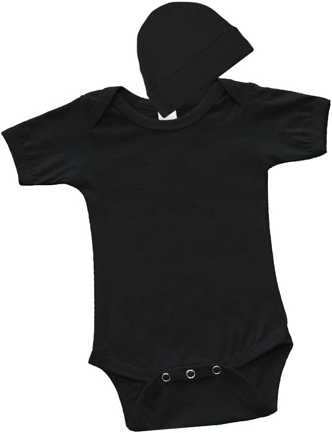 SOFT STYLISH BABY BODYSUIT WITH CAP SET