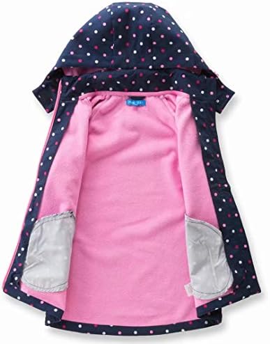 MGEOY Boys Girls Lightweight Waterproof Rain Coats for Kids - Windproof Water Repellent