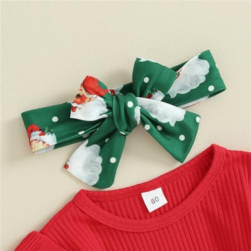 Ruffle Romper Plus Set for Toddler Girls Christmas Accessories