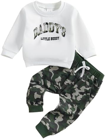 Baby Boy Fall Outfit - Trendy Sweater Pants for Toddler