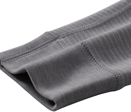 Girls Ribbed Cotton Blend Leggings with Elastic Waistband