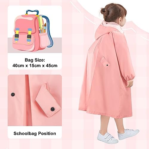 Lama Kids Lightweight Raincoat