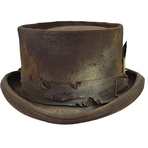 Handmade Baby Boys Western Desert Rat Top Hat Dusty Brown