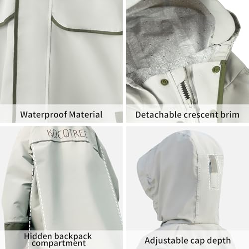 KOCOTREE Lightweight Kids Raincoat