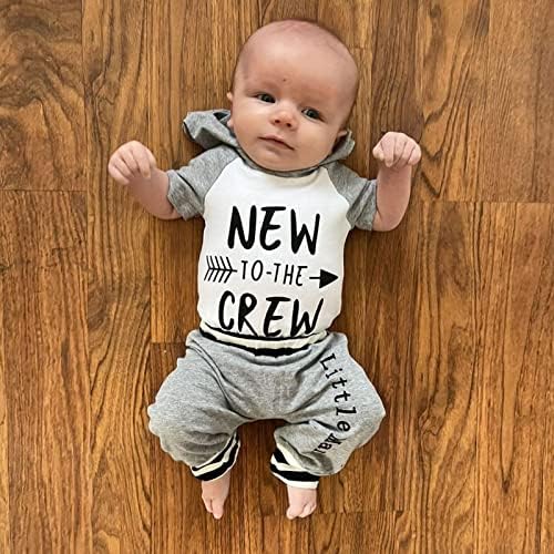 HINTINA Newborn Baby Romper Set Camo Boys Outfit