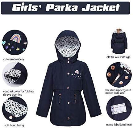 Girls Hoodie Windbreaker