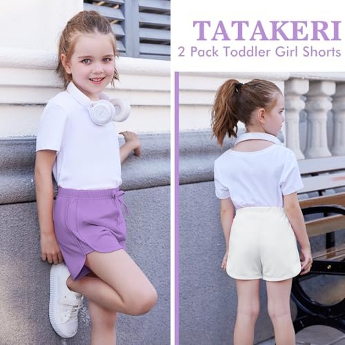 Comfy Summer Shorts for Toddler Girls