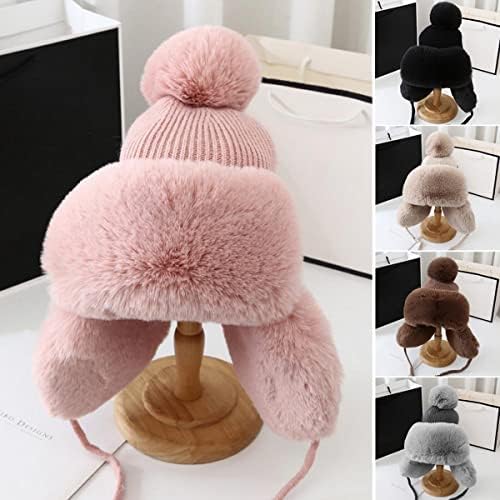 Unisex Baby Winter Warm Beanie Hat with Earflaps for Kids