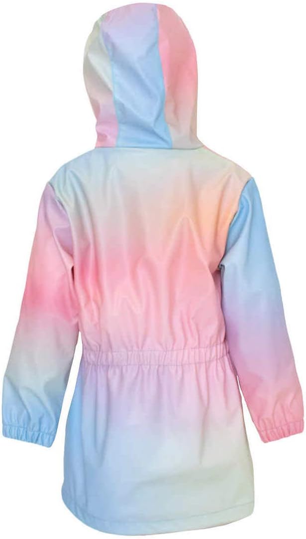 Perfect Girls Ombre Rainbow Rain Coat Iridescent by Western Chief US Made