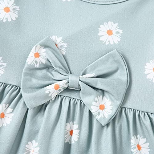 Floral Ruffle Girls Outfit