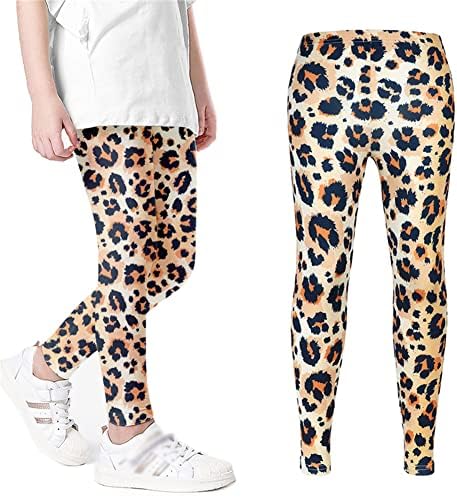LOOLY Baby Girls and Toddlers Slim Fit Leopard Printed Leggings