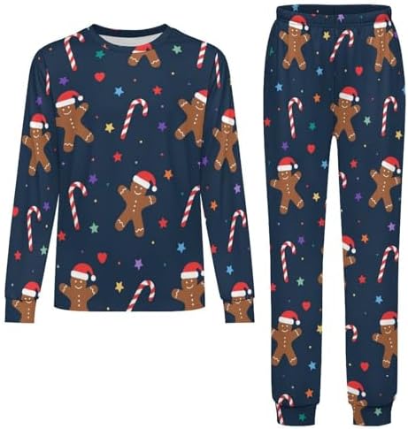 MEIKKO Thermal Base Layer Set for Kids Winter KidsSnowflakes