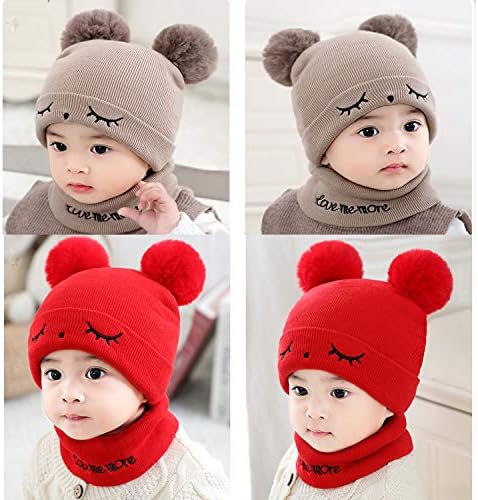 XSBY Baby Unisex Soft Knitted Headwear for Babies
