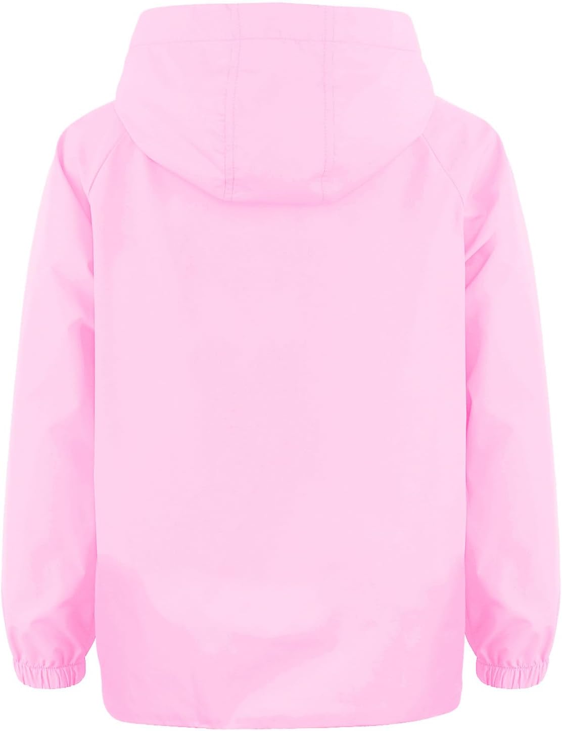 MODAFANS Waterproof Lined Hooded Rain Jacket