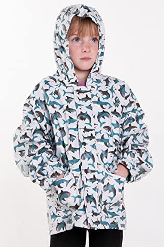 Warm Durable Waterproof Rain Jacket for Kids