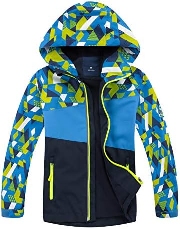 LOKTARC Kids Lightweight Waterproof Windbreaker Jacket