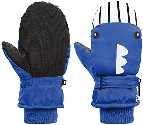 American Trends Toddler Winter Mittens Waterproof Boy Gloves