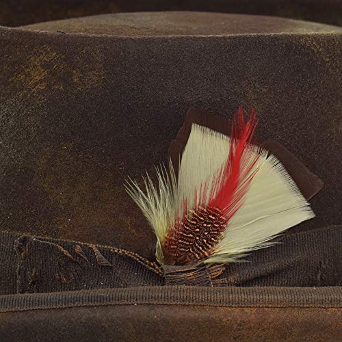 Handmade Baby Boys Western Desert Rat Top Hat Dusty Brown