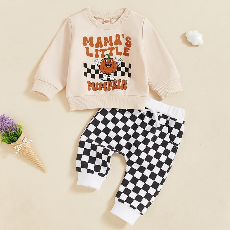 Halloween Toddler BoysghostPumpkin Outfit