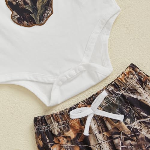 Stylish Camouflage Design Baby Hunting Outfit for Boys Durable Soft Set