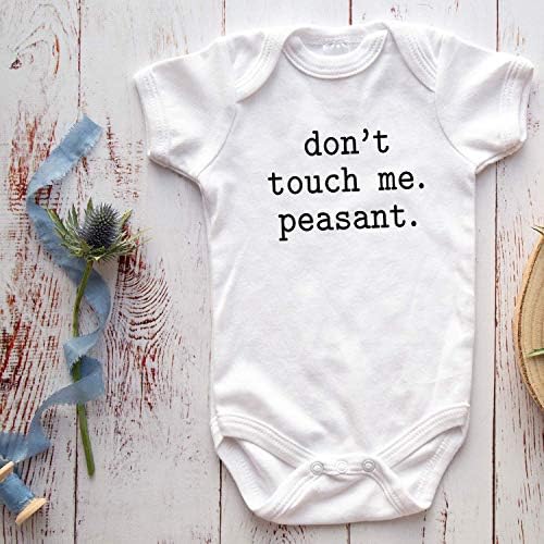 Organic GOTS Certified Baby Onesie Unique Funny Quotes for Babies