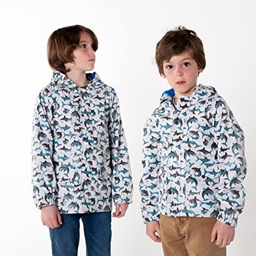 Warm Durable Waterproof Rain Jacket for Kids