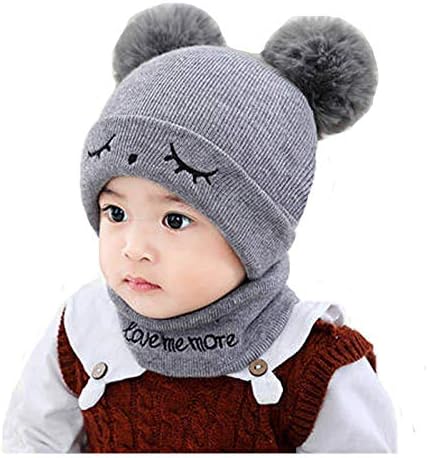 XSBY Baby Unisex Soft Knitted Headwear for Babies